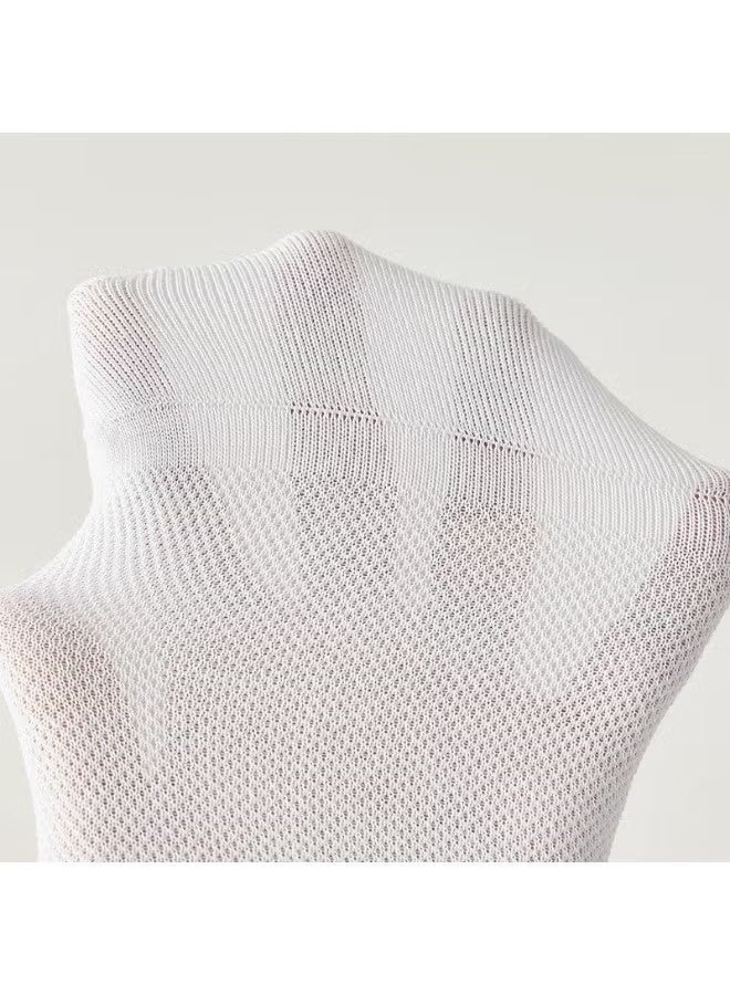 5 أزواج من جوارب الكاحل القطنية الشبكية المسامية للرجال - Image 2